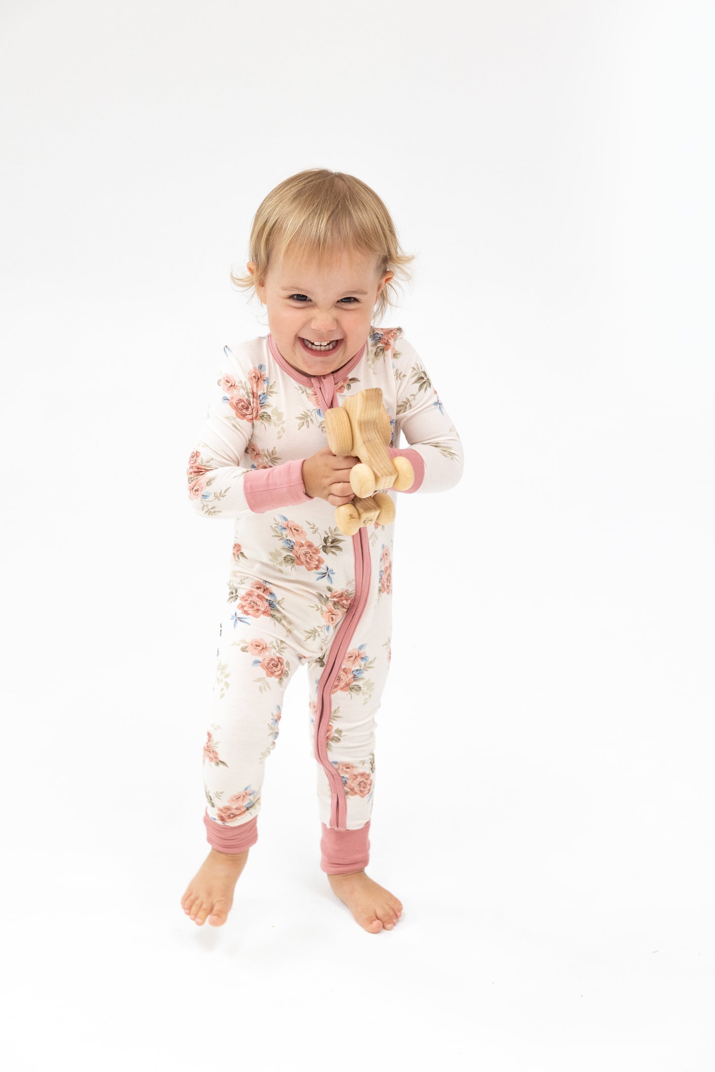Romantic Roses 2 way Zipper Romper