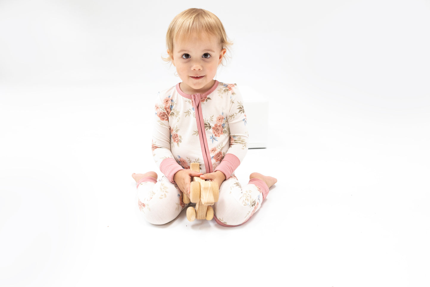 Romantic Roses 2 way Zipper Romper