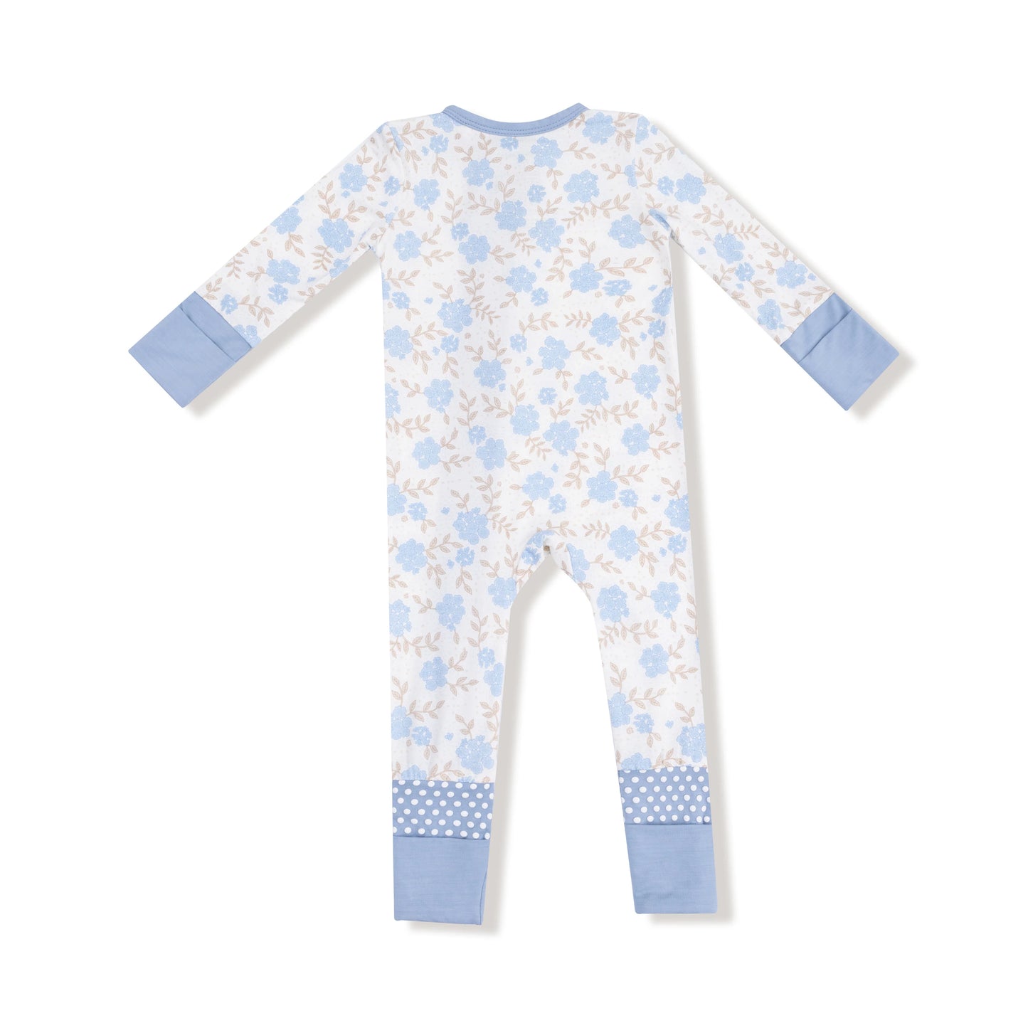 Baby Blue Floral 2 Way Romper