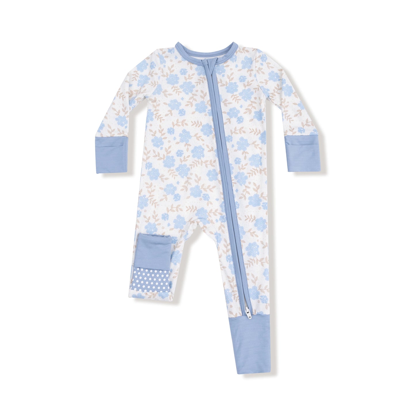 Baby Blue Floral 2 Way Romper