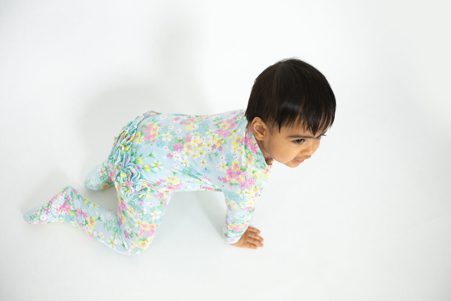 Little Buttercup Zipper Footie