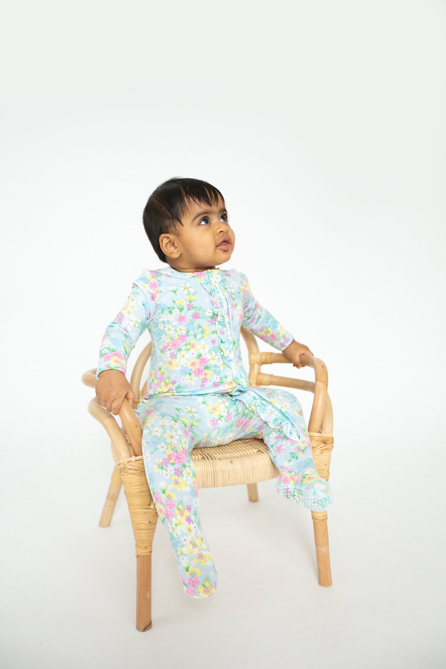 Little Buttercup Zipper Footie