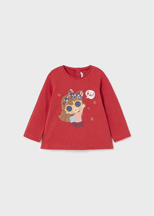 Girl Hi Long Sleeve Shirt