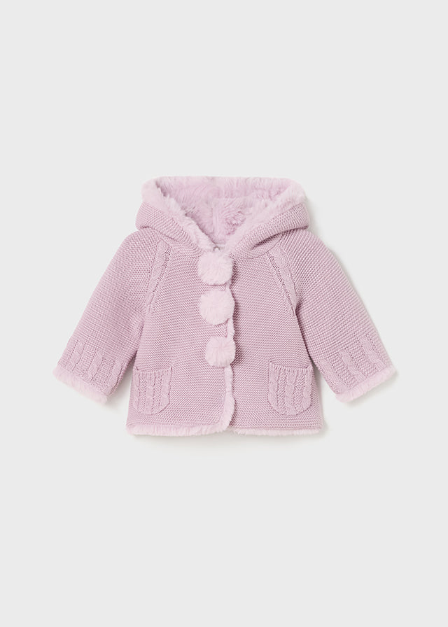 Pom Pom Woven Knit