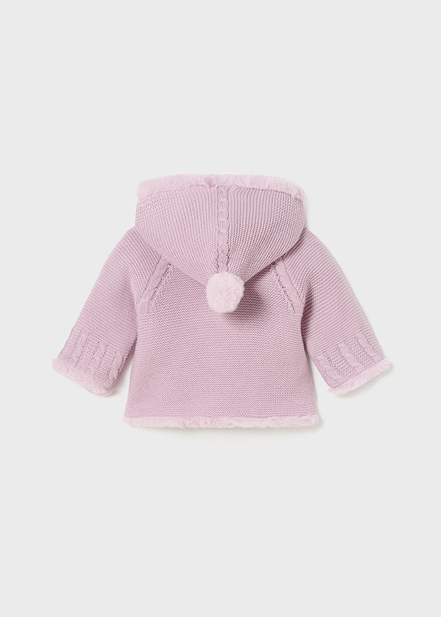 Pom Pom Woven Knit
