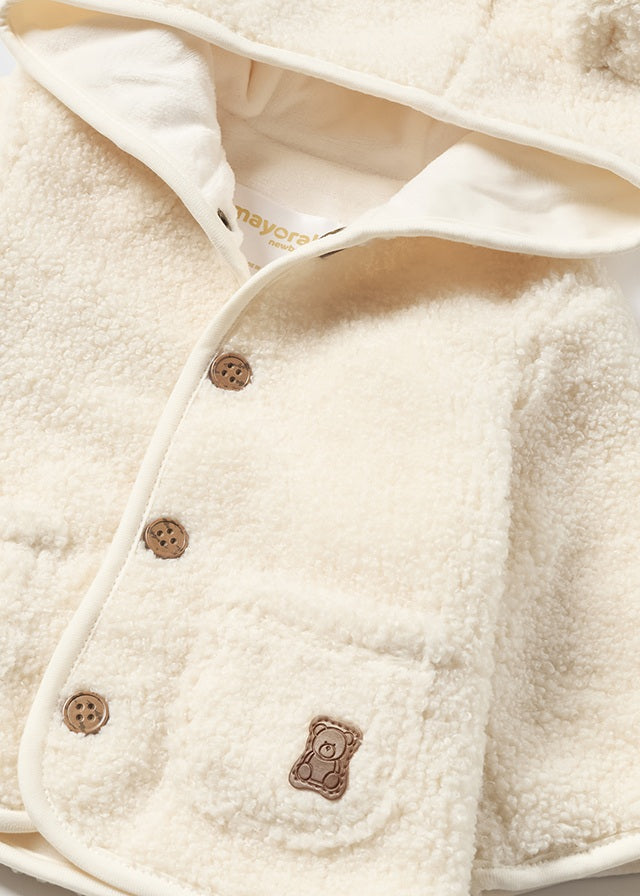 Newborn Baby Coat Faux Wool