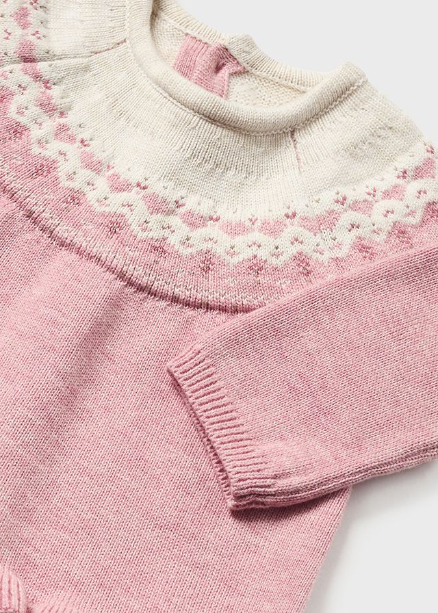 3 Piece Knit Set Pinkhearts