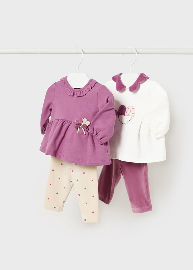 Baby Girl Velvet Set