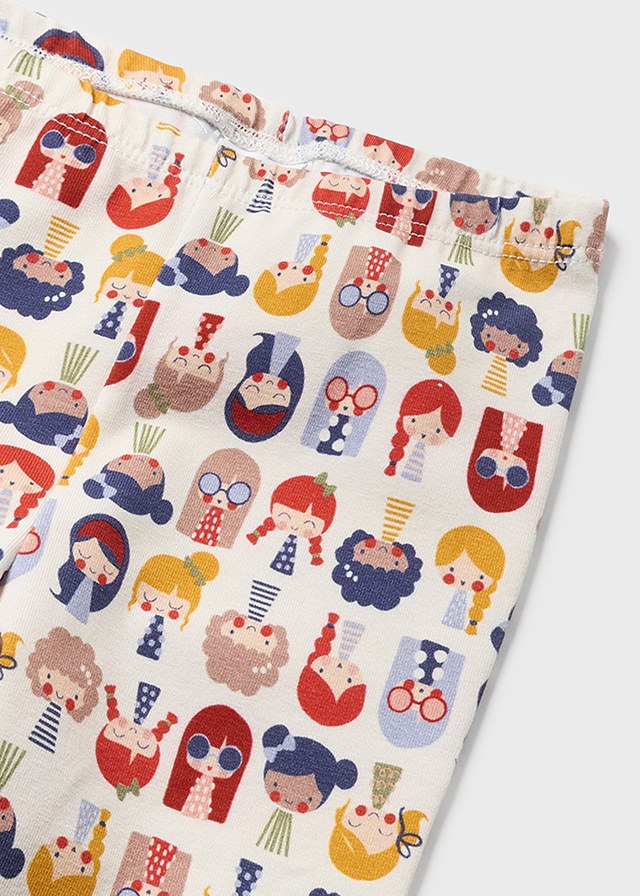 Little Girl Print Leggings