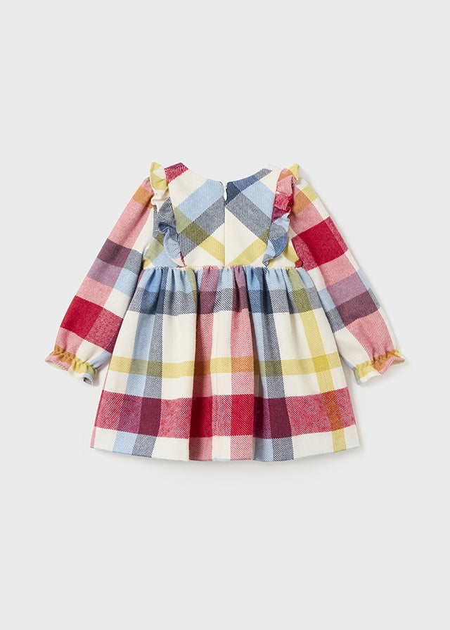 Baby Printed Plaid Dress