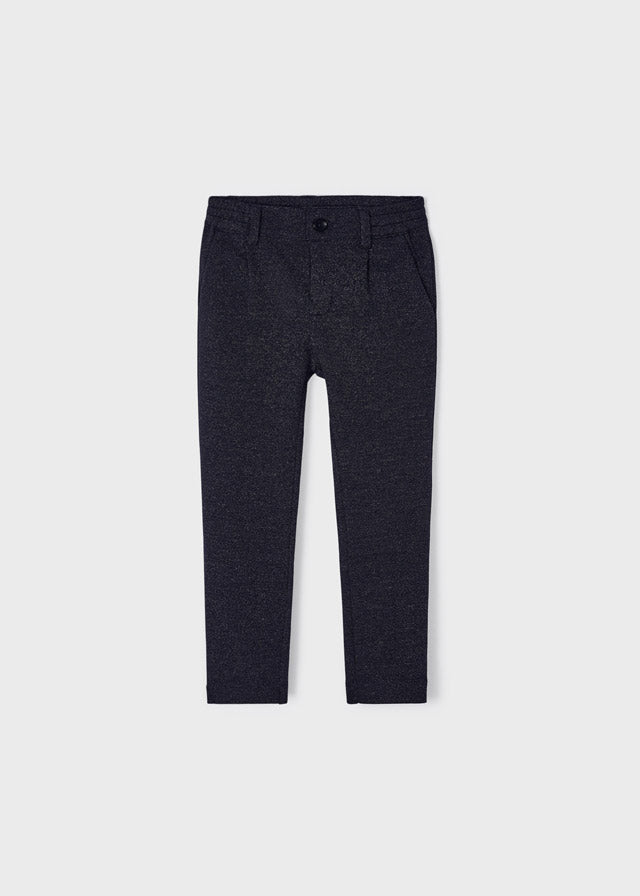 Boy Jacquard Suit Pants