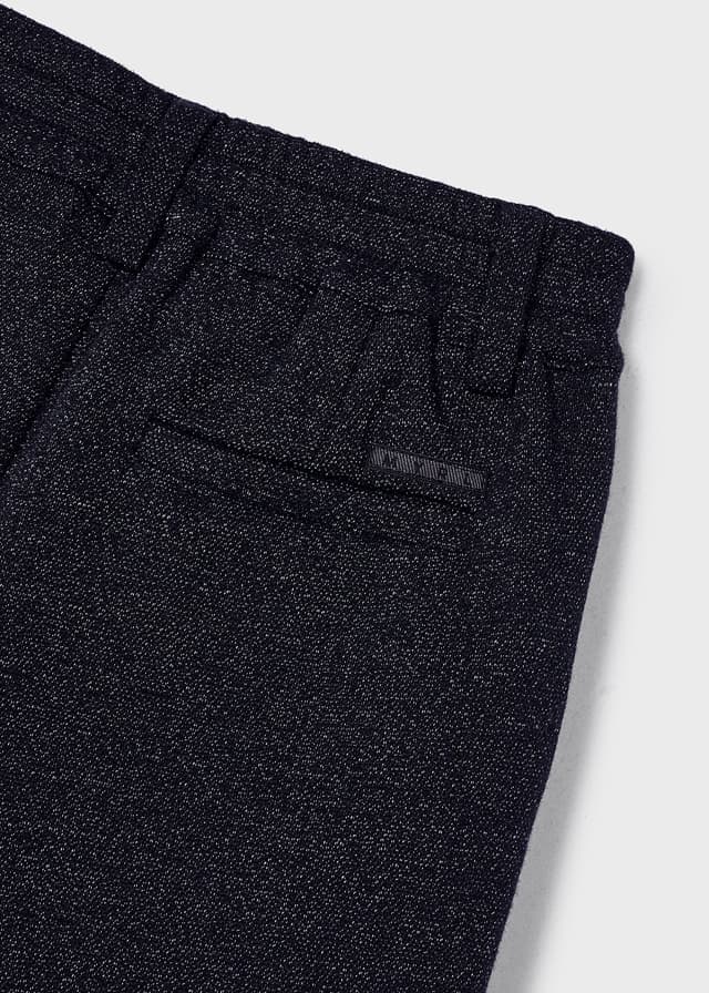 Boy Jacquard Suit Pants