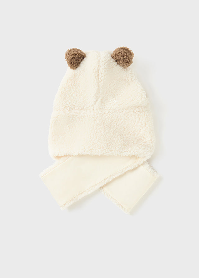 Newborn Baby Hat-Scarf