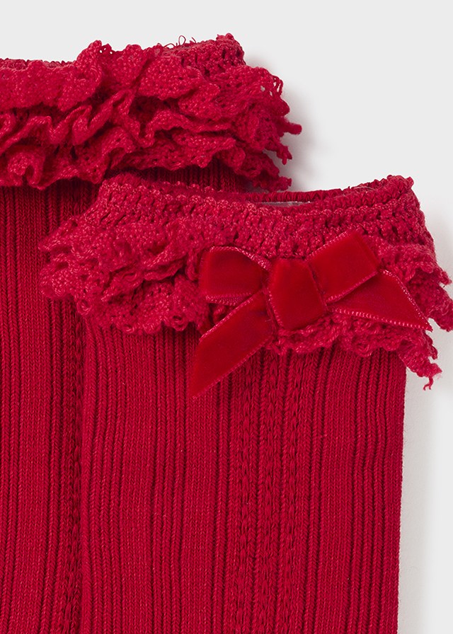 Baby Ruffle Long Socks