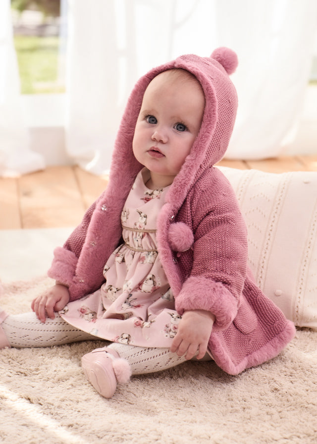 Fur jacket baby girl online