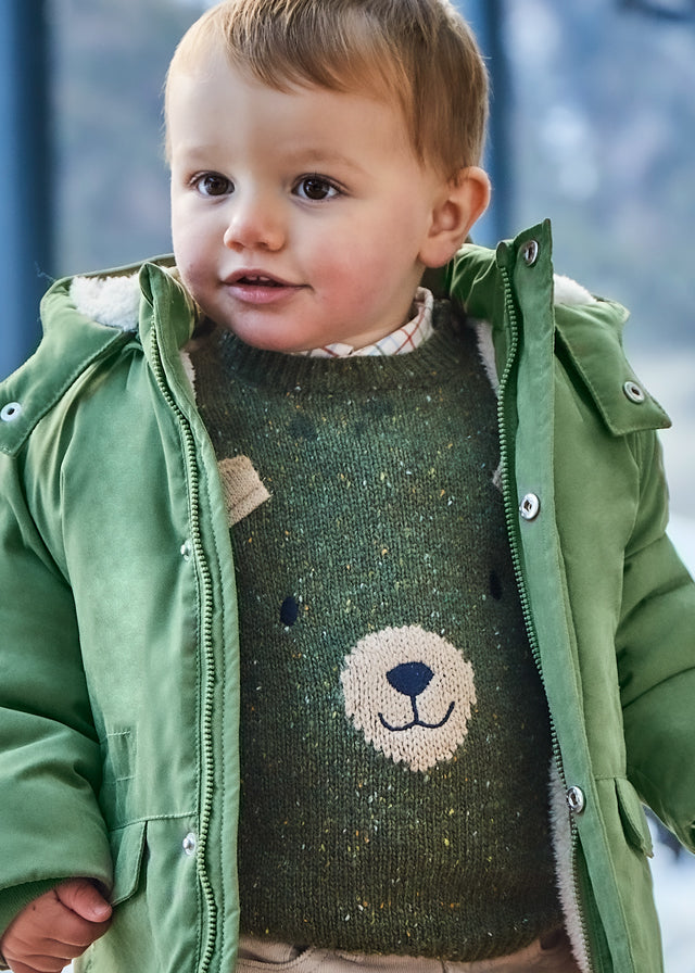 Baby Boy Teddy Bear Sweater