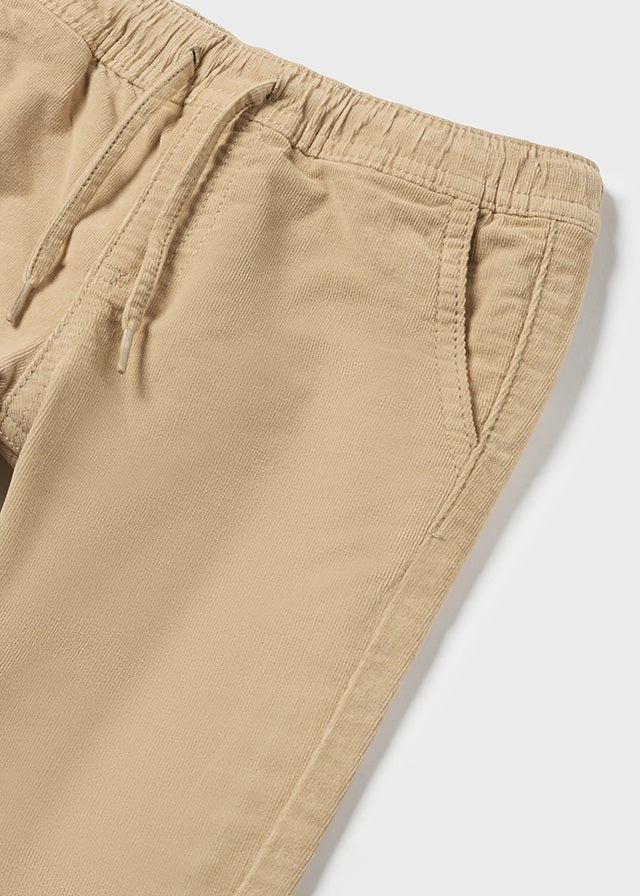 Infant Corduroy Joggers, Almond