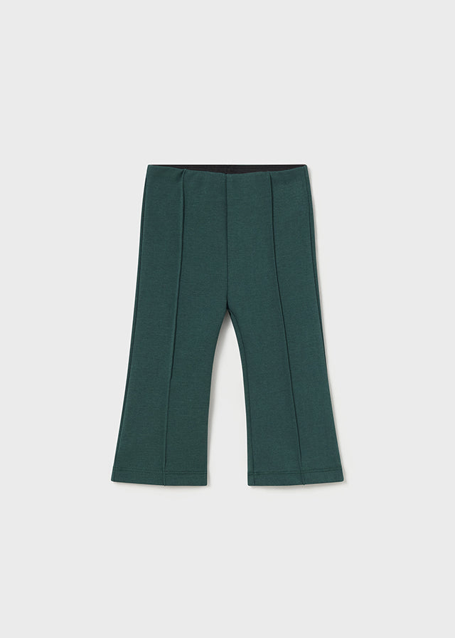 Infant Girl's Flared Trousers, Forest Green