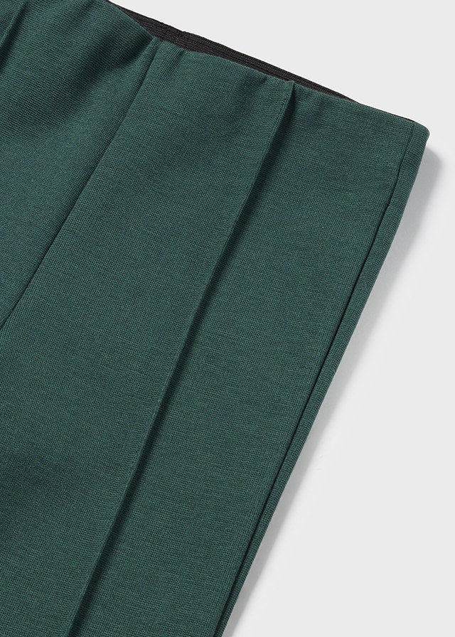 Infant Girl's Flared Trousers, Forest Green