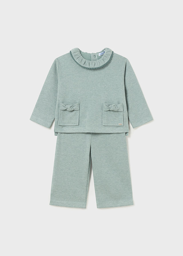 Baby Girl Mint Green 2-Piece Set
