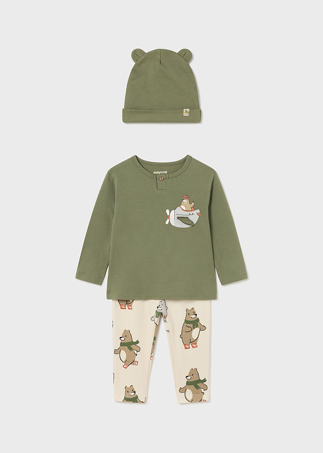 Infant's 3-Piece Motif set, Forest