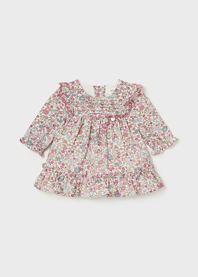 Baby Girl Ruffle Printed Dress
