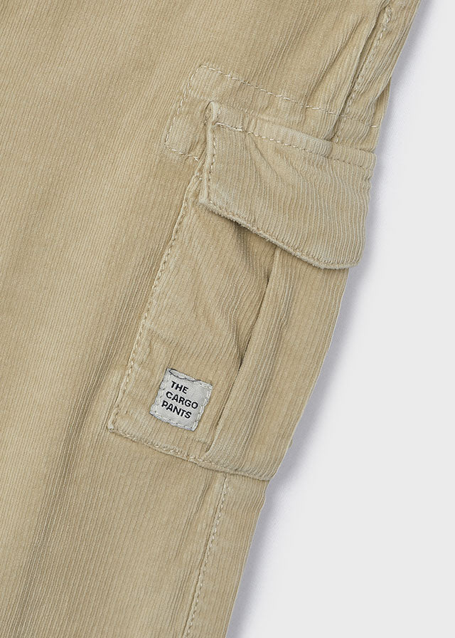 Boys Corduroy Cargo Pants
