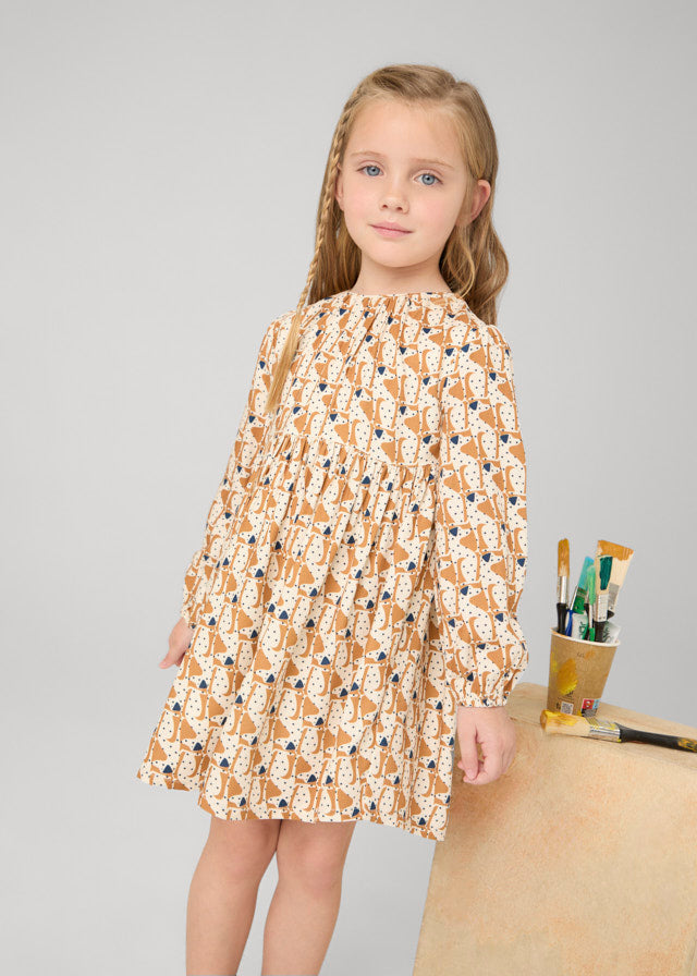 Girl's Flowy Puppy Dress