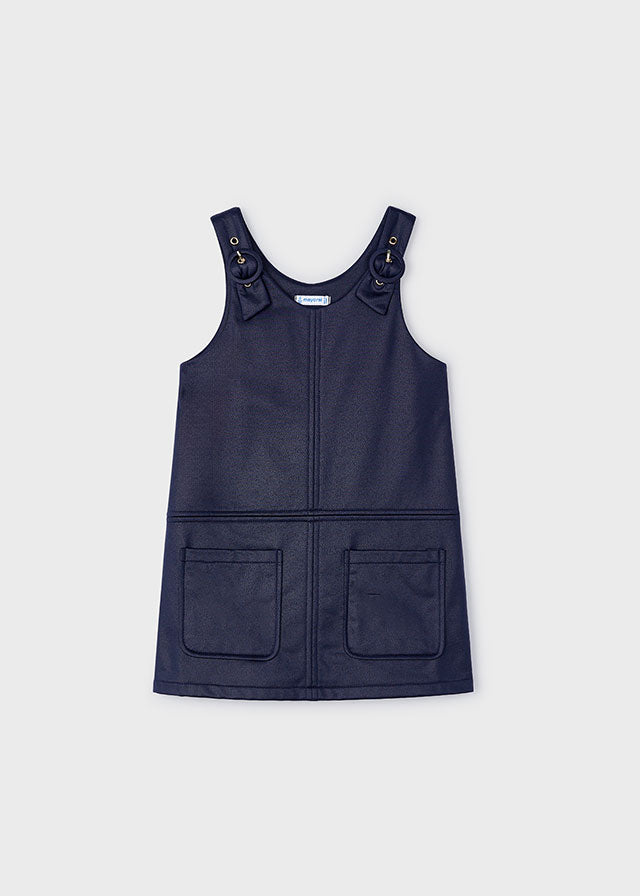 Girl's Pinafore dress, Navy Blue