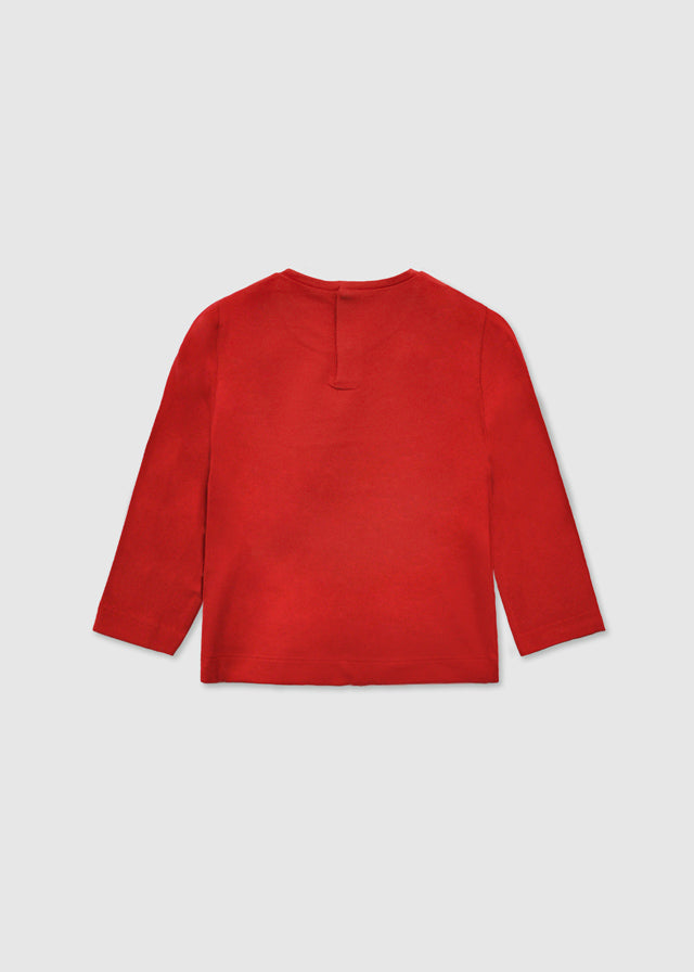 Infant Girl L/s Bow T-Shirt