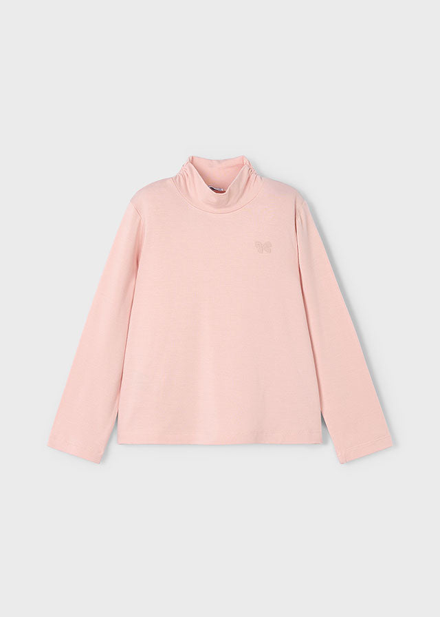 Girls Basic Viscose Turtleneck