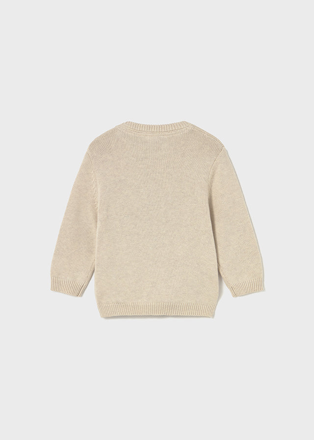 Infant Boy Oversized Bear Sweater