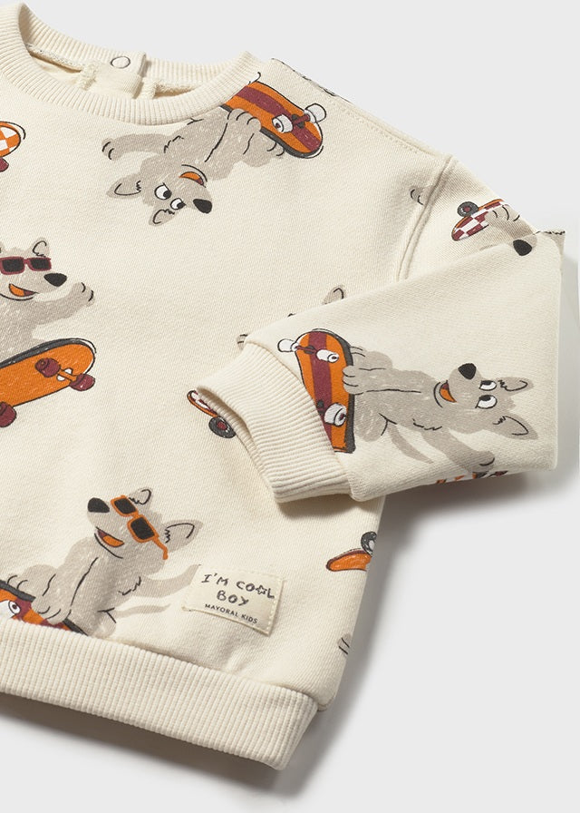 Infant Boy Skater Pullover