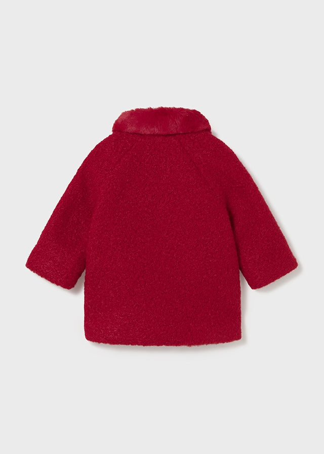 Infant Girl Shearling Coat