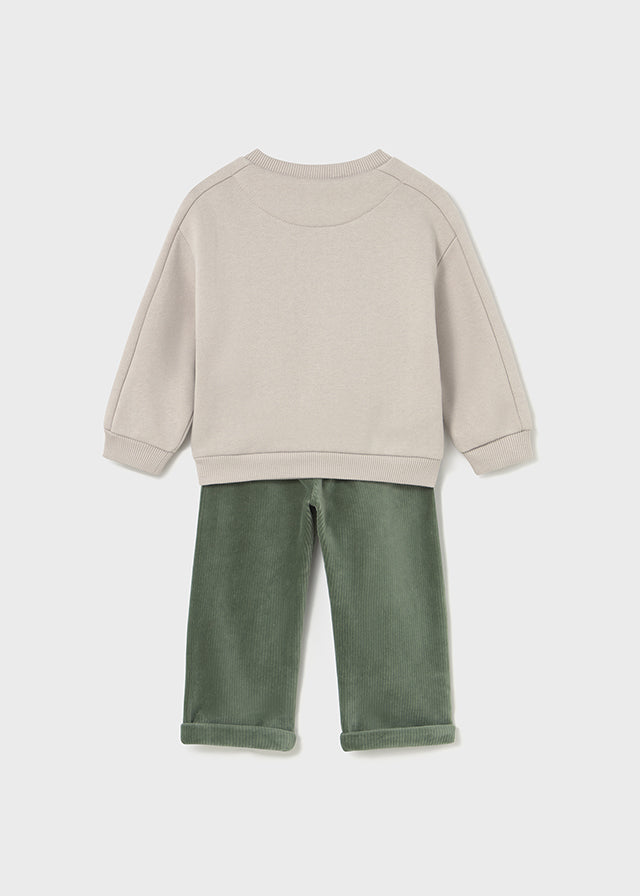 Infant Boy Corduroy Trouser Set