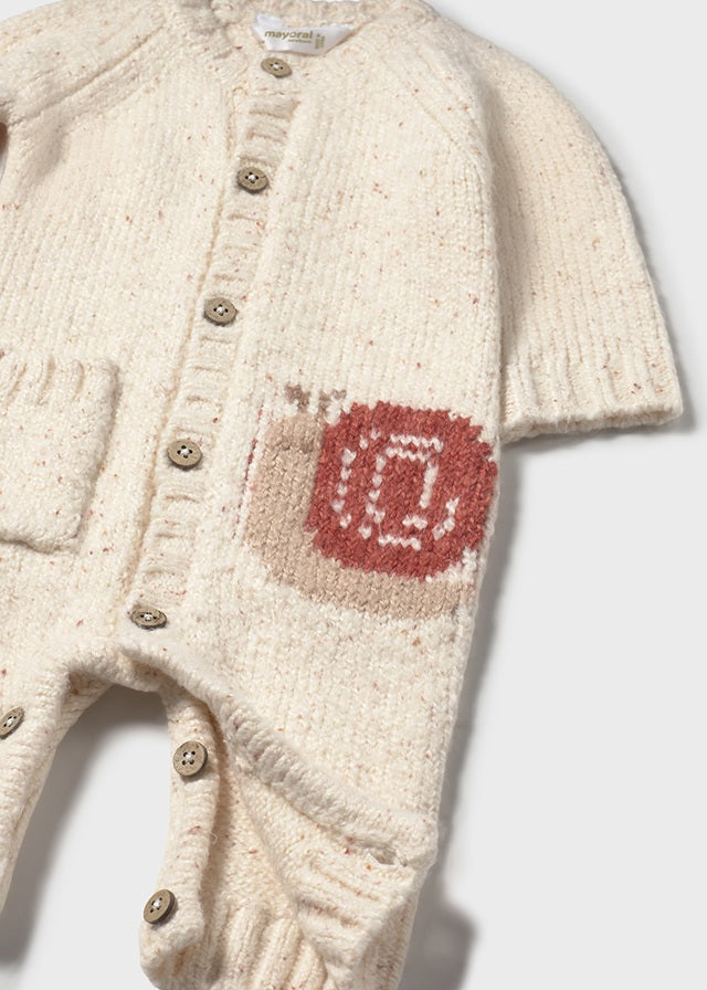 Newborn Knitted Romper