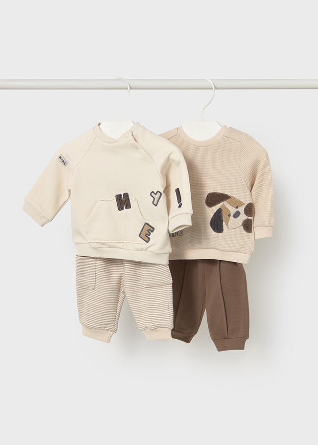 Newborn 4Pc Knit Set