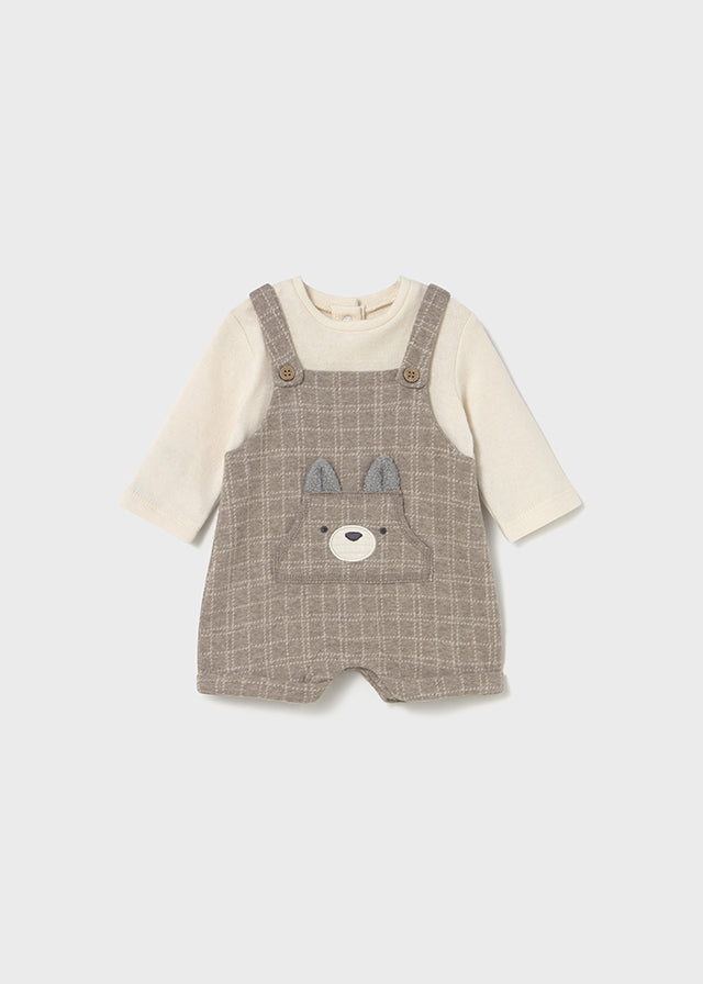 Newborn S/s Dungaree