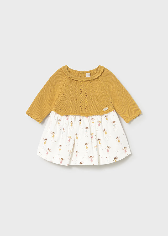 infant Girl Fairy Knit Dress