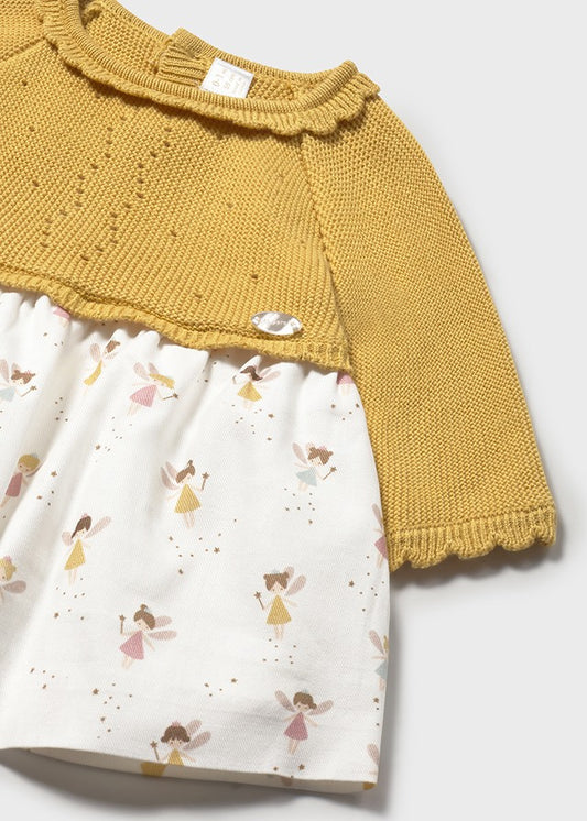 infant Girl Fairy Knit Dress