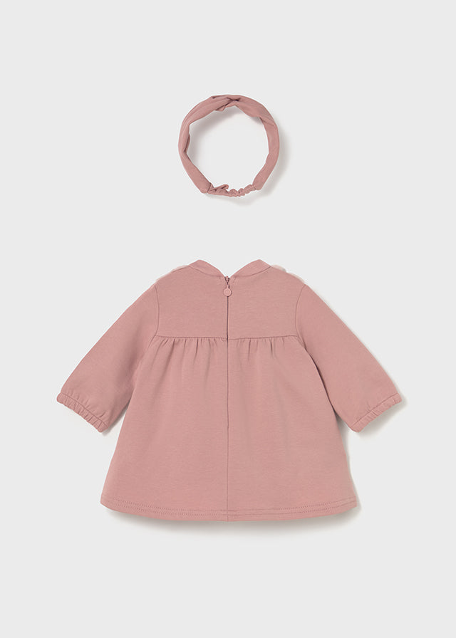 Newborn Fluffy Dress w/Headband