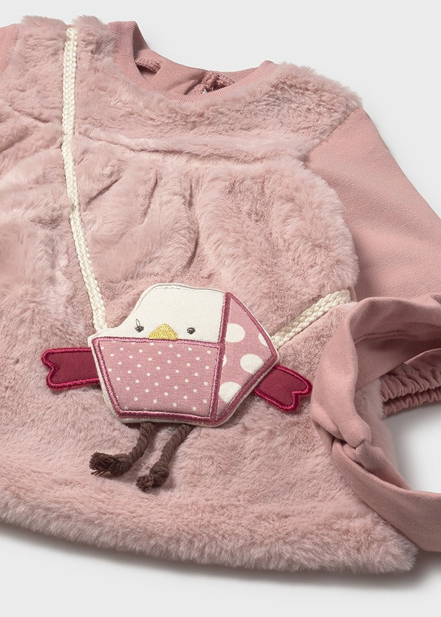 Newborn Fluffy Dress w/Headband