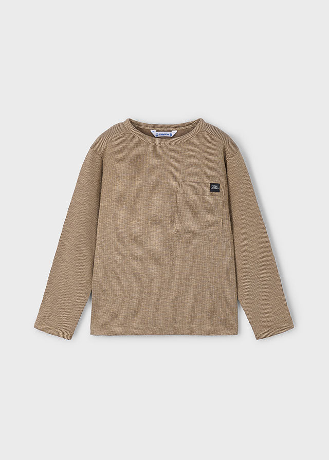 Boys Caramel L/s Shirt