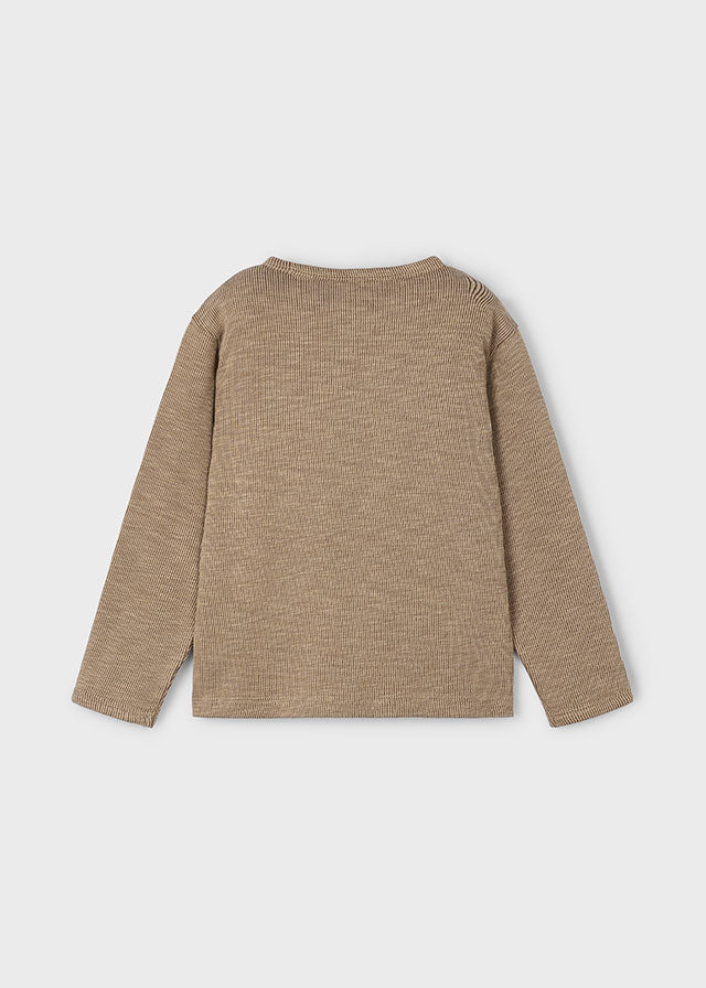 Boys Caramel L/s Shirt