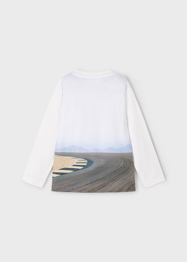 Boys Motorcycle L/s T-Shirt