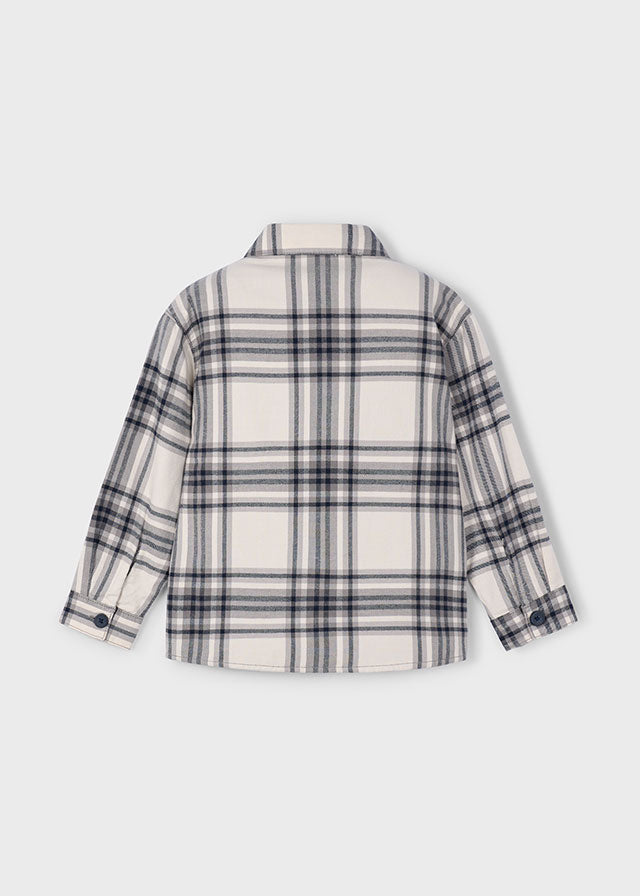 Boys Checkered Overshirt