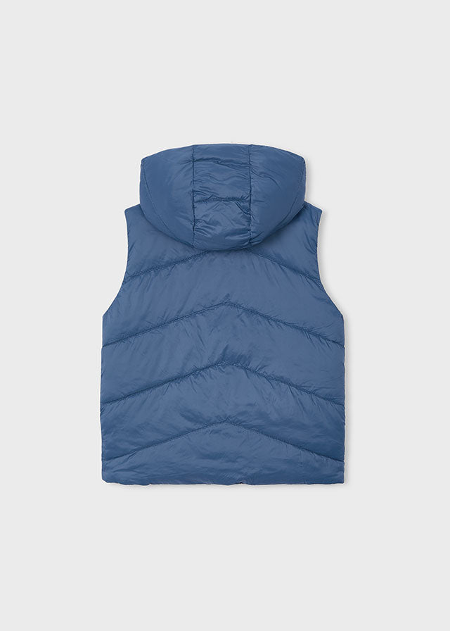 Boys Blue Reversible Vest