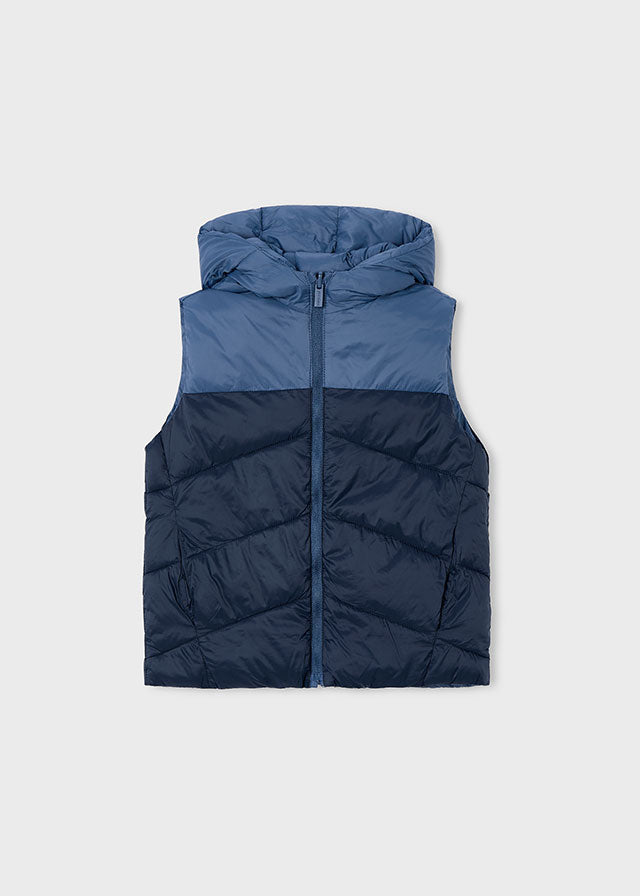 Boys Blue Reversible Vest