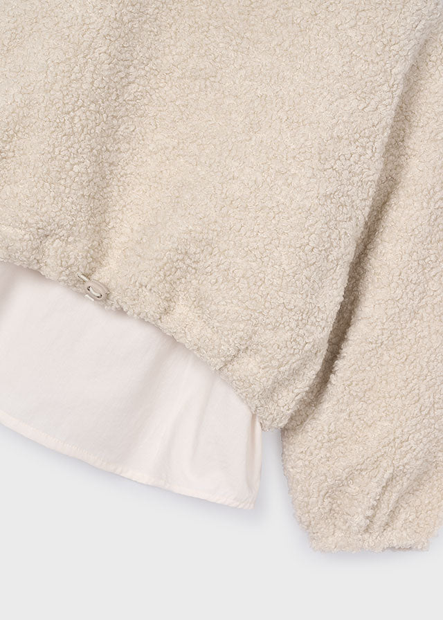 Girls Lamb Wool Pullover