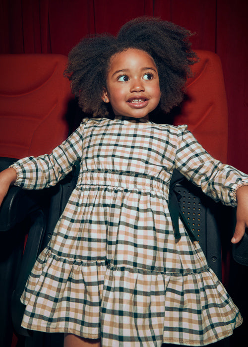 Girls Plaid Dress